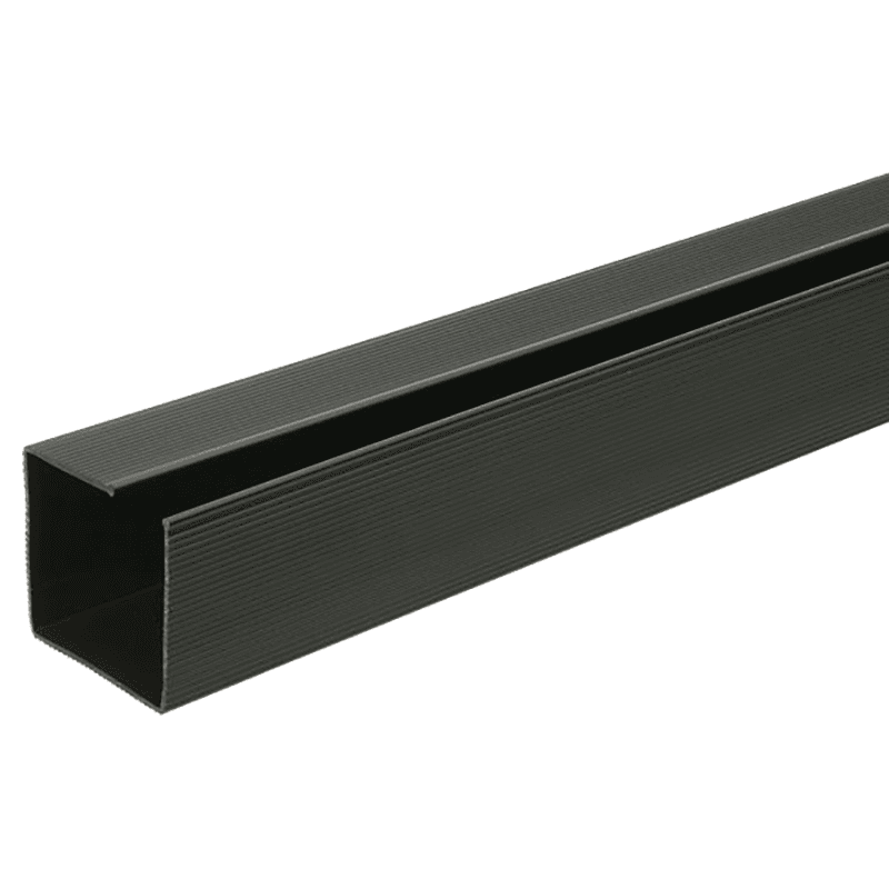 2' G-Shape Wire Cable Manager, Black Main - Image