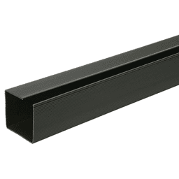 3' G-Shape Wire Cable Manager, Black Main - Image