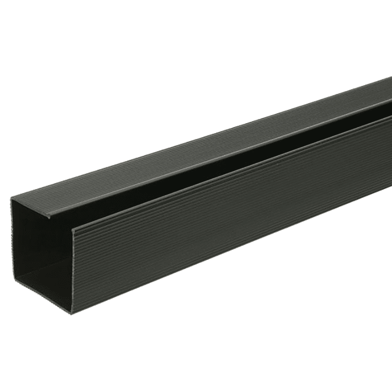 4' G-Shape Wire Cable Manager, Black Main - Image