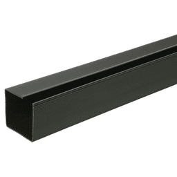 5' G-Shape Wire Cable Manager, Black Main - Image