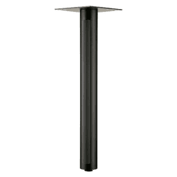 2' Curved Wire Manager Raceway, Black Alt 1 - Image