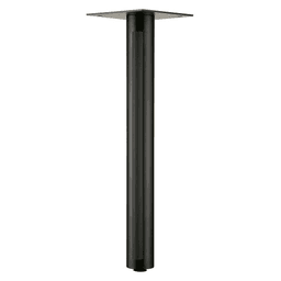 3' Curved Wire Manager Raceway, Black Alt 1 - Image