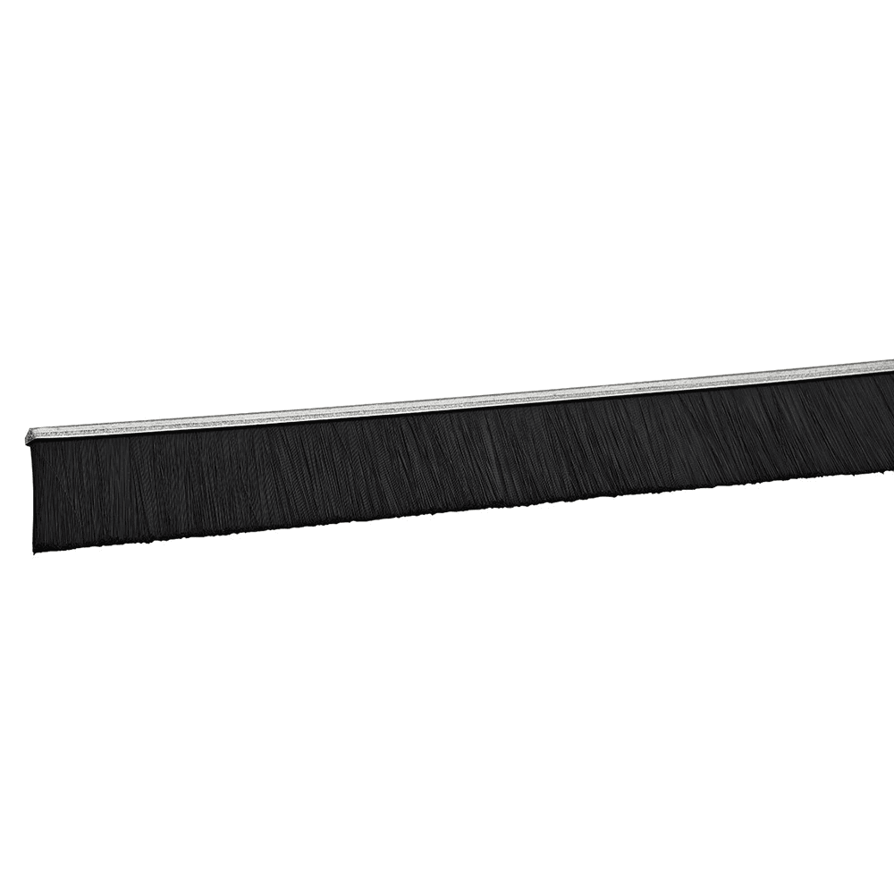 1-6 Inch Matte Black Ugliest Wire Manager with High Back Wall by Doug Mockett And Company Inc