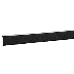 1-6 Inch Matte Black Ugliest Wire Manager with High Back Wall by Doug Mockett And Company Inc
