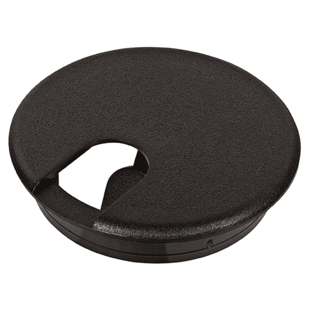 3-1/2" Wire Grommet Set for 3" Hole, Matte Black - Image 2