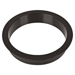 4" matte black grommet sleeve with YG1 liner for 3-1/2" hole from Doug Mockett And Company Inc.