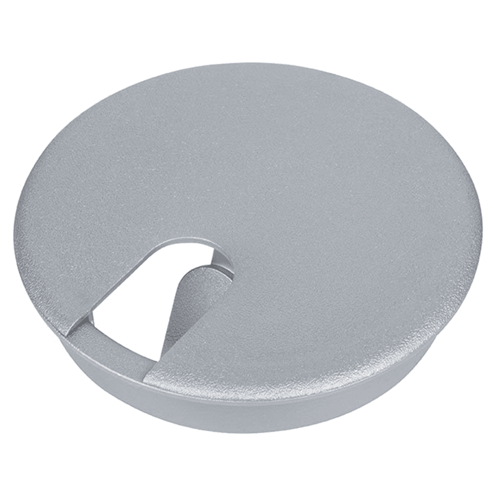 4-1/2" Grommet Set in Metallic Silver for Desk or Table by Doug Mockett And Company Inc