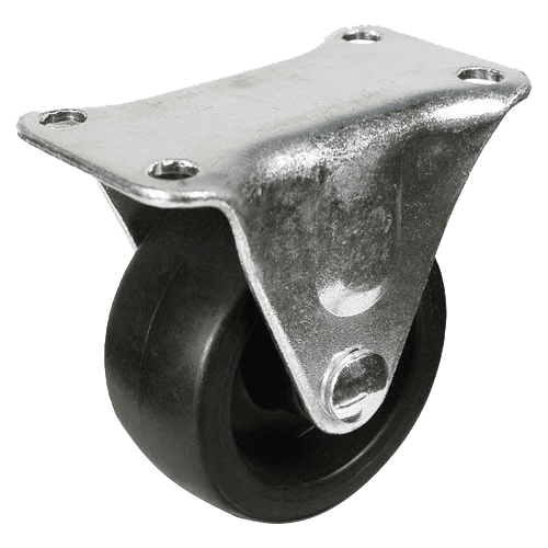 Dh Casters C-GD 2" General Duty Plastic Rigid Caster, chemical and water resistant, ideal for smooth surfaces