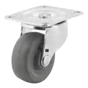 C-GD 3" General Duty Non-Marking Gray Swivel Caster