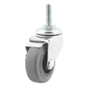 Dh Casters International 2" Non-Marking Gray Swivel Caster