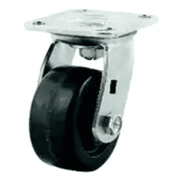 8" Heavy Duty Phenolic Non-Marking Swivel Caster for Chemical Resistance and Impact Protection from Dh Casters International