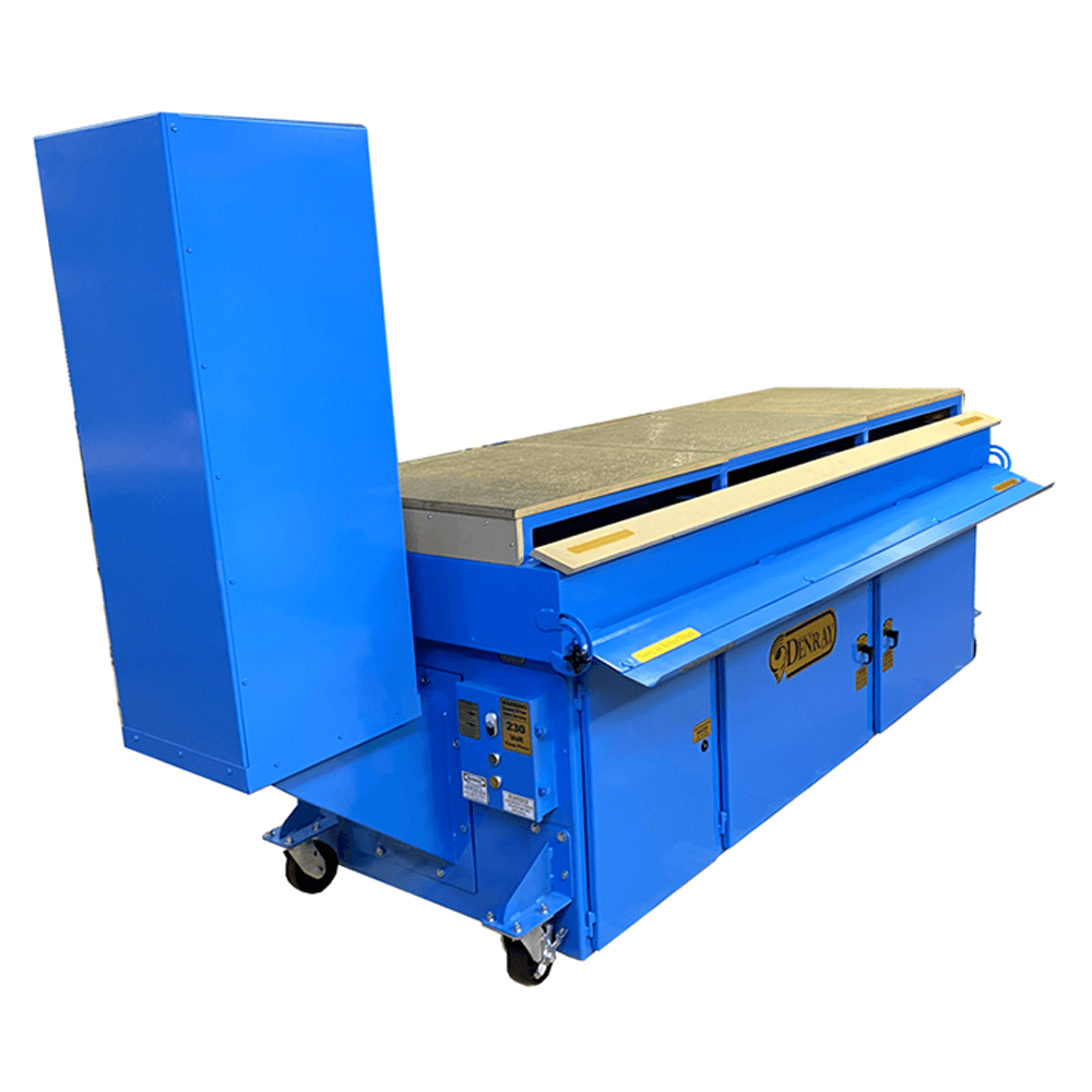 Denray 3696SS Solid Surface Down Draft Sanding Table 36" x 96" 110V or 220V Single-Phase - Alt Image 1