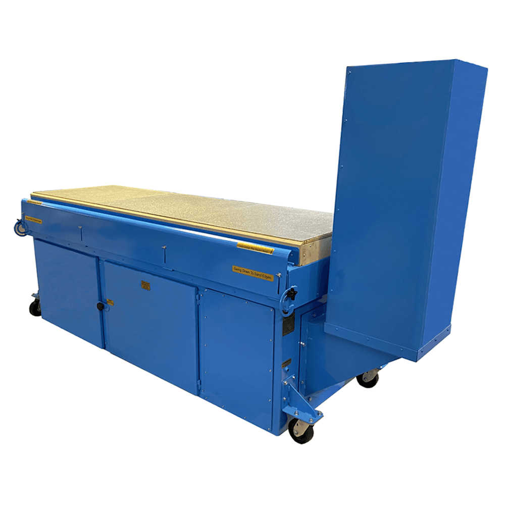 Denray 3696SS Solid Surface Down Draft Sanding Table 36" x 96" 220V Three-Phase - Alt Image 2