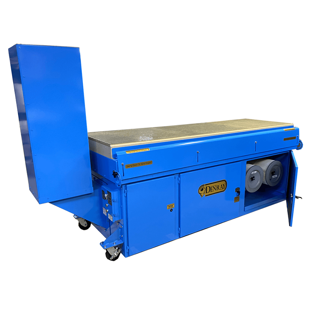 Denray 3696SS Solid Surface Down Draft Sanding Table 36" x 96" 220V Three-Phase - Alt Image 3