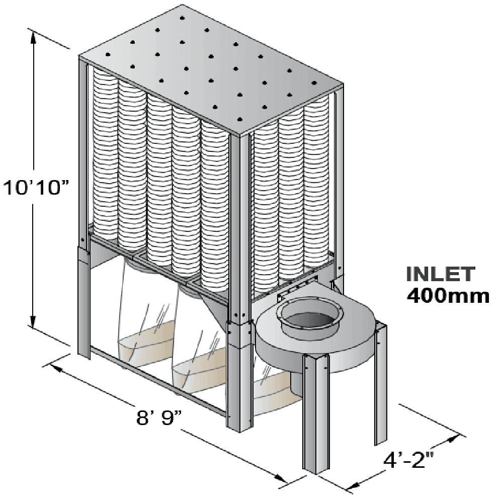Dust Collector Plastic Bags, Sold per Bag