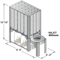 Dust Collector Plastic Bags, Sold per Bag