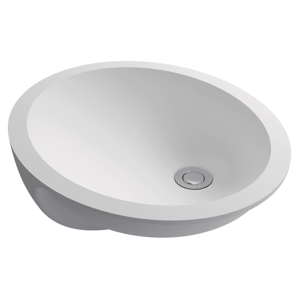 Stain Resistant Acrylic Vanity Sink by Durasein