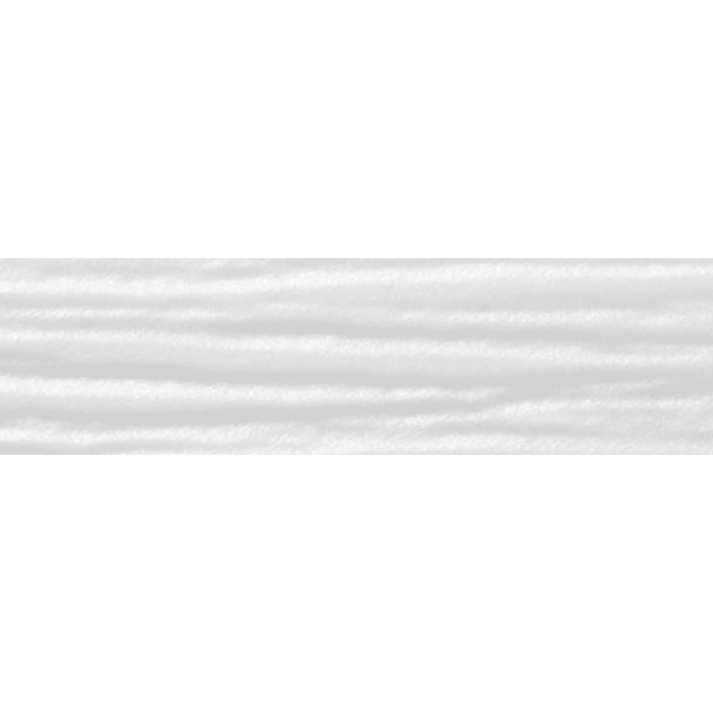 W&uuml;rth PVC Edgebanding, Pearl White Color, 1mm Thick Roll - Impact Resistant Formulation