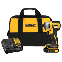 20V Max Brushless Cordless 1/4" Impact Driver Kit - Main Image