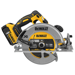 Dewalt 7-1/4" Brushless XR Circular Saw Blade - 2-9/16" Depth of Cut, 57 Degree Bevel Capacity