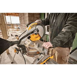 12" 15 Amp Electric Single-Bevel Compound Miter Saw - Alt Image 3