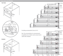 Dynapro 16 3D Undermount Drawer Slide for heavy loads