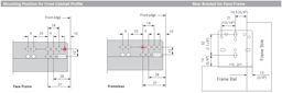 Smooth and silent full extension drawer slide for 5/8" material