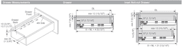 Grass 24" Dynapro 16 3D Drawer Slide - 132lb Capacity Full Extension Soft-Closing - Image 2