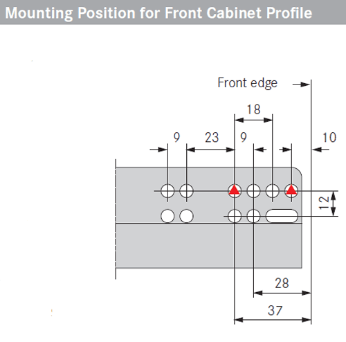 18" Dynapro 16 3D Undermount Drawer Slide for 5/8" Material, 132lb Capacity Full Extension Soft-Closing - Alt Image 5