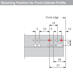 18" Dynapro 16 3D Undermount Drawer Slide for 5/8" Material, 132lb Capacity Full Extension Soft-Closing - Alt Image 5