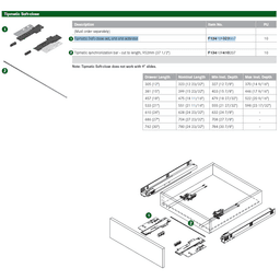 Mechanical Opening System for Handle-Free Fronts