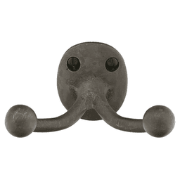 1-3/4" Sandcast Bronze Double Hook, Medium Bronze Main - Image