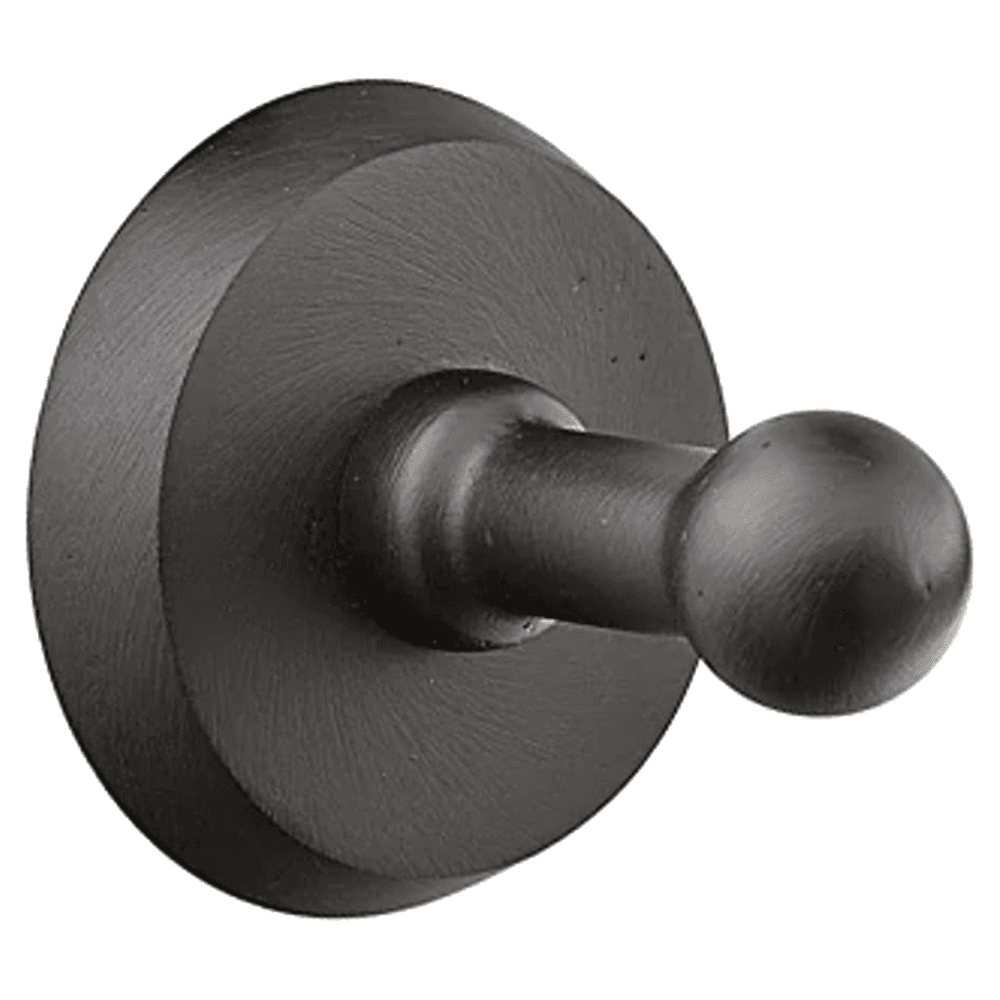 2-5/8" Sandcast Bronze #2 Rosette Single Hook, Medium Bronze Main - Image