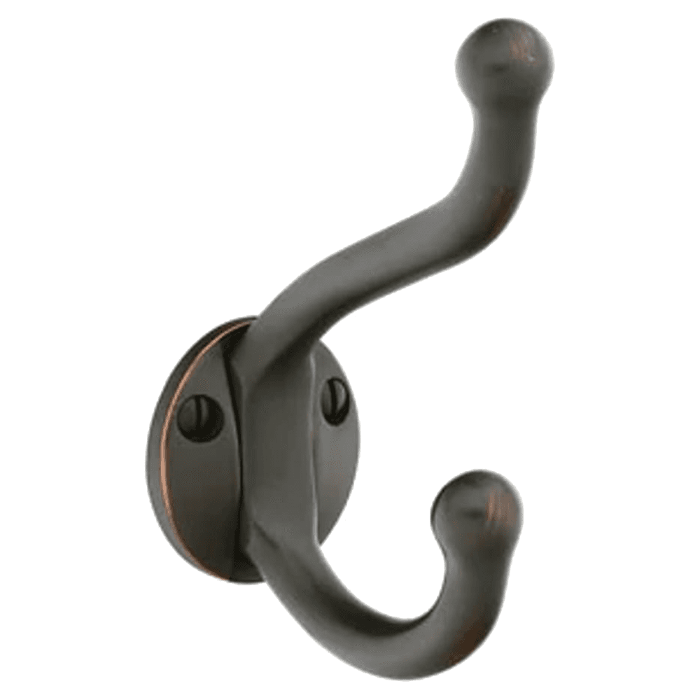 4" Traditional Robe Hook, Oil Rubbed Bronze Main - Image