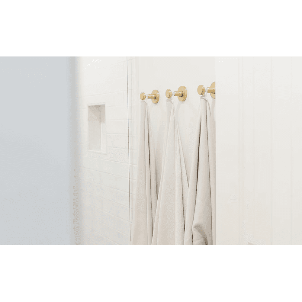 2-1/2" Transitional Square Rosette Single Hook, Oil Rubbed Bronze Alt 2 - Image