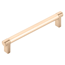 6" Select Rectangular Smooth Cabinet Pull ,Satin Copper Main - Image