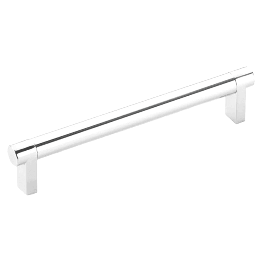 6" Select Rectangular Smooth Cabinet Pull ,Polished Chrome Main - Image