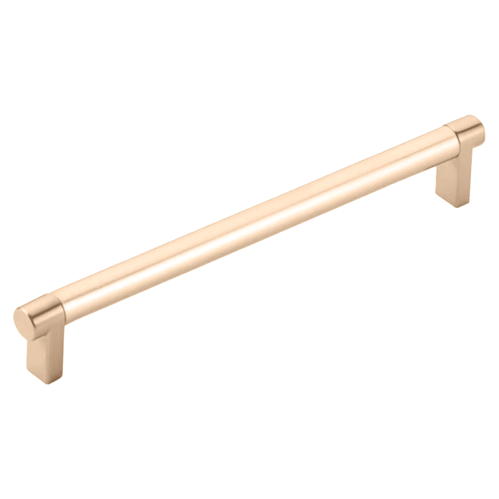 8" Select Rectangular Smooth Cabinet Pull ,Satin Copper Main - Image