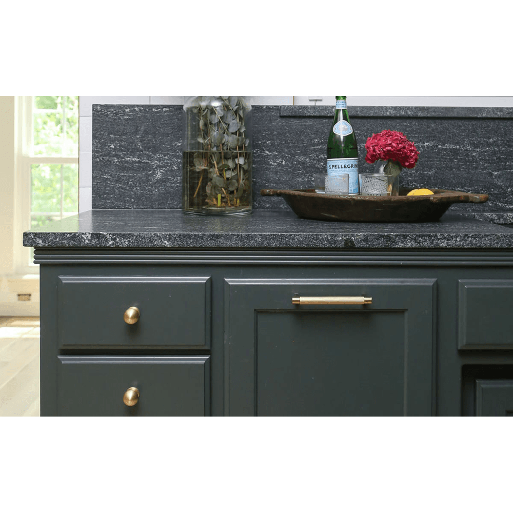 10" Select Rectangular Smooth Cabinet Pull ,Flat Black Alt 1 - Image