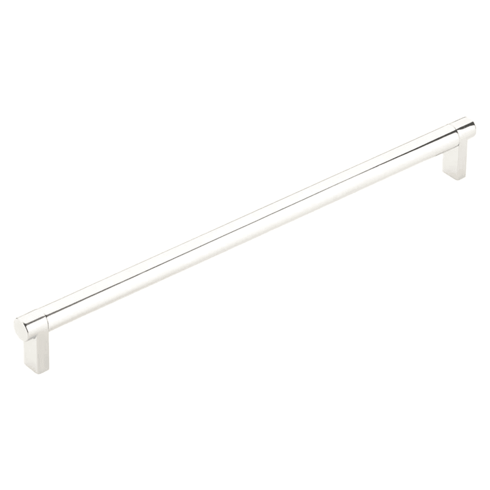 12" Select Rectangular Smooth Cabinet Pull ,Polished Nickel Main - Image