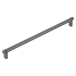 12" Select Rectangular Stem Smooth Cabinet Pull, Flat Black/Oil Rubbed Bronze Main - Image