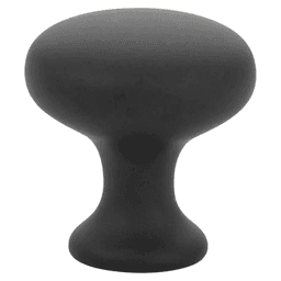 1" Providence Cabinet Knob, Flat Black Main - Image