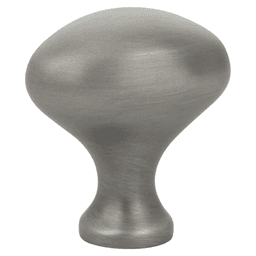 1" Egg Cabinet Knob, Pewter Main - Image