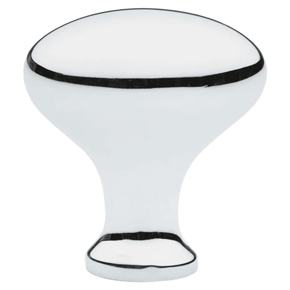 1" Egg Cabinet Knob, Polished Chrome Main - Image