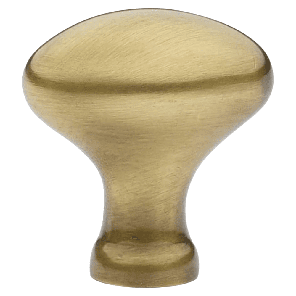 1" Egg Cabinet Knob, French Antique Main - Image