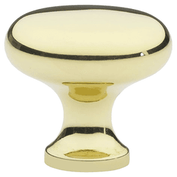 1-3/4" Providence Cabinet Knob, Polished Brass Main - Image
