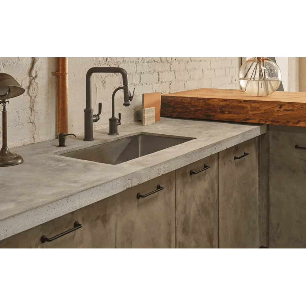 4" Rod Cabinet Pull, Flat Black Bronze Alt 1 - Image