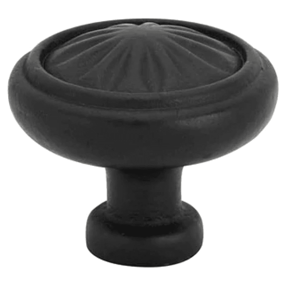 1" Tuscany Bronze Cabinet Knob, Flat Black Bronze Main - Image