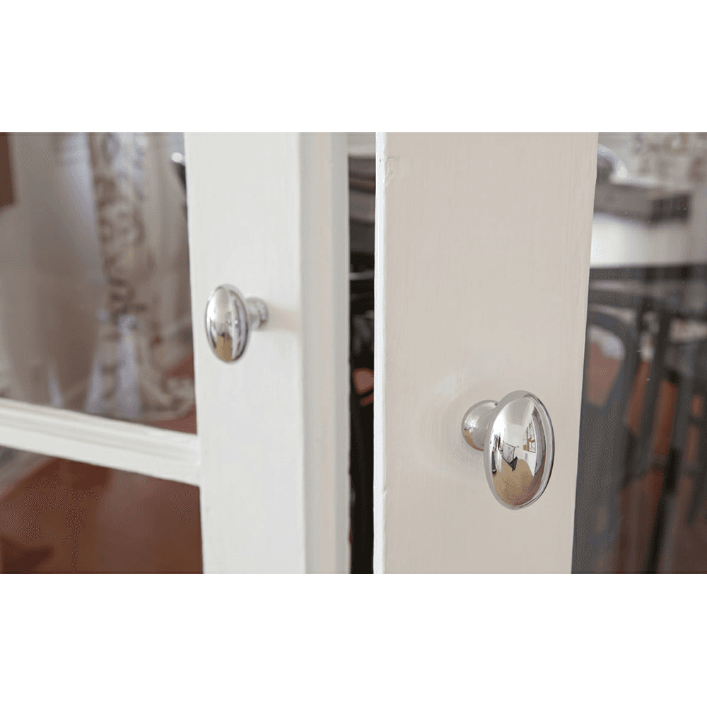 1" Egg Cabinet Knob, Polished Nickel Alt 1 - Image