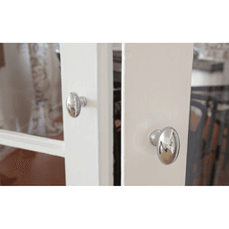 1" Egg Cabinet Knob, Polished Nickel Alt 1 - Image